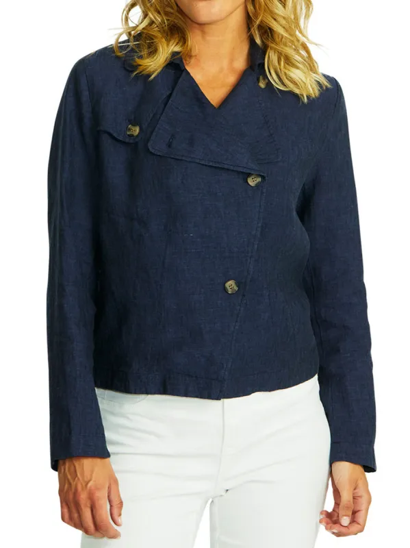 PINGPONG BROOKLYN LINEN JACKET sold by ENNI