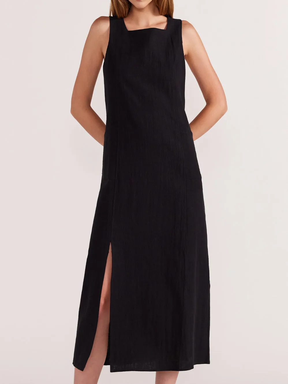 STAPLE THE LABEL HARPER MIDI SHIFT DRESS sold by ENNI