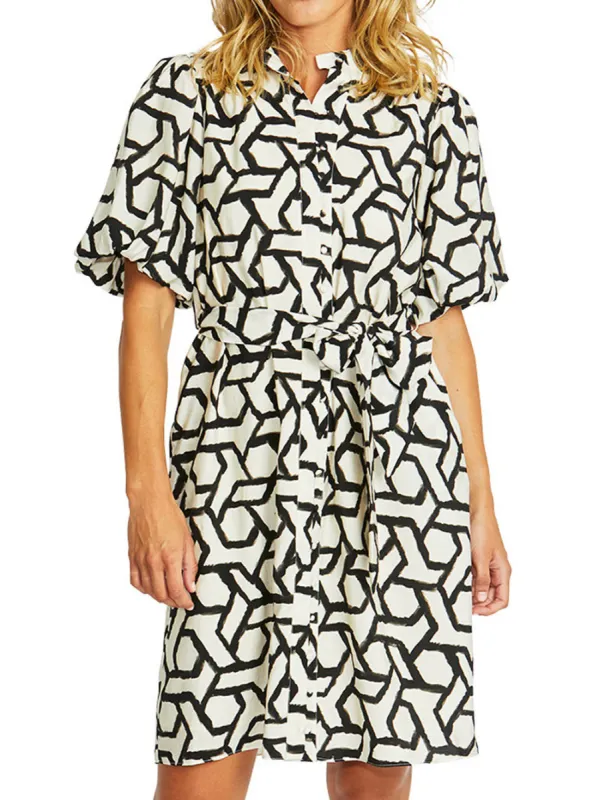 PINGPONG CAMILLE BALLOON SLEEVE DRESS sold by ENNI