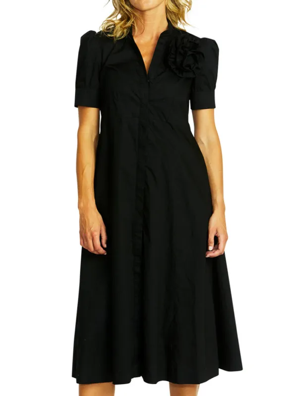 PINGPONG AUDREY ROSETTE DRESS sold by ENNI