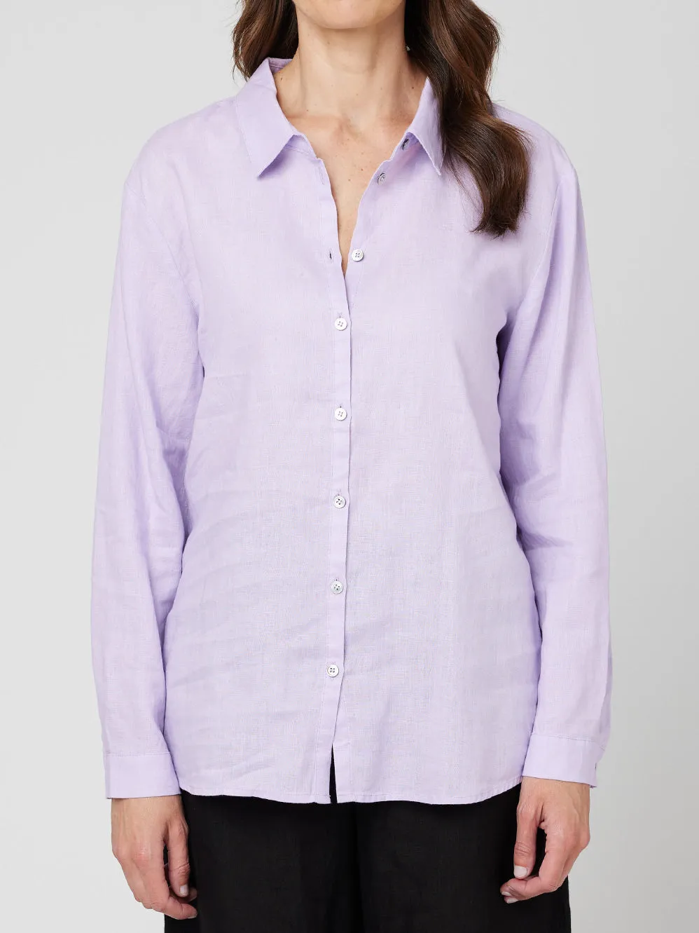 CAKE LINEN BOYFRIEND SHIRT sold by ENNI product image thumbnail 5