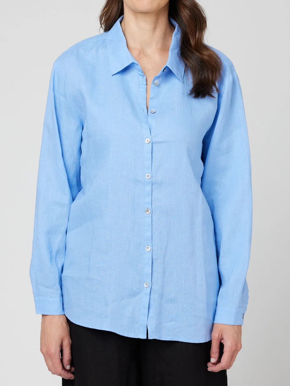CAKE LINEN BOYFRIEND SHIRT sold by ENNI product image thumbnail 3