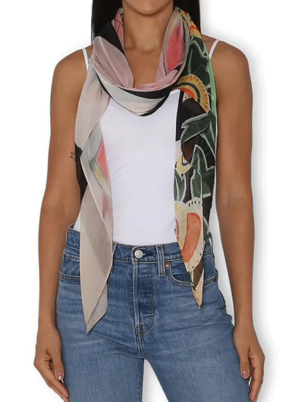 THE ARTISTS LABEL DECO GODDESS SCARF sold by ENNI