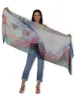 THE ARTISTS LABEL LIGHTS FLASH SHADOWS SCARF sold by ENNI