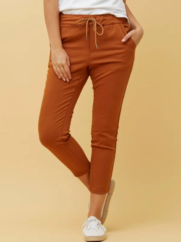 CAROLINE K MORGAN JOGGER PANTS WITH TIE sold by ENNI