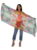 THE ARTISTS LABEL FLOWERS ON CHAINS SCARF sold by ENNI