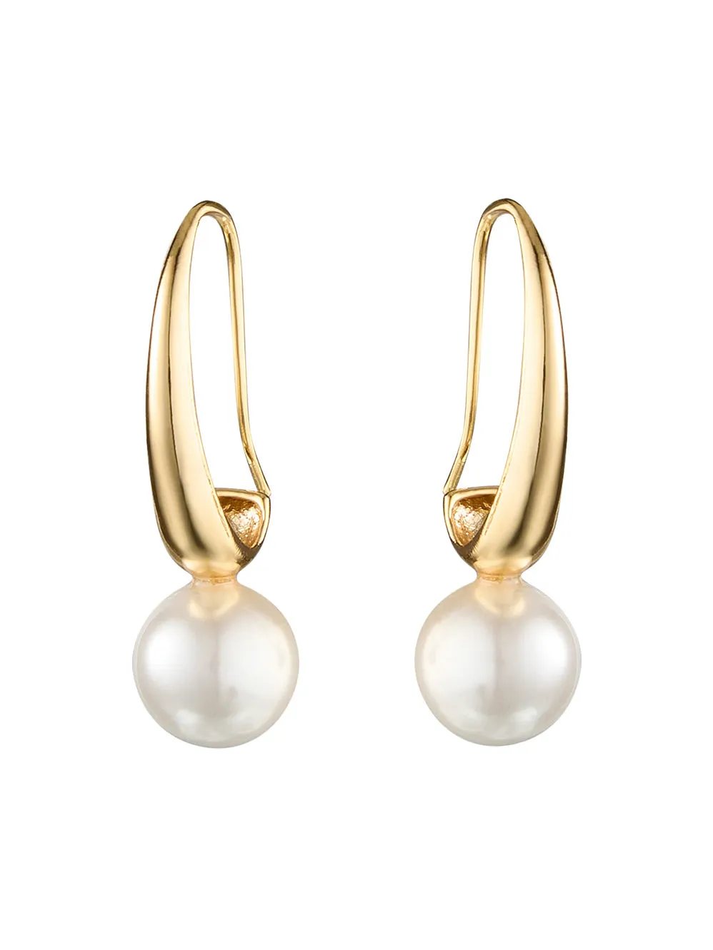 BLING BAR ARIA PEARL DROP EARRINGS sold by ENNI