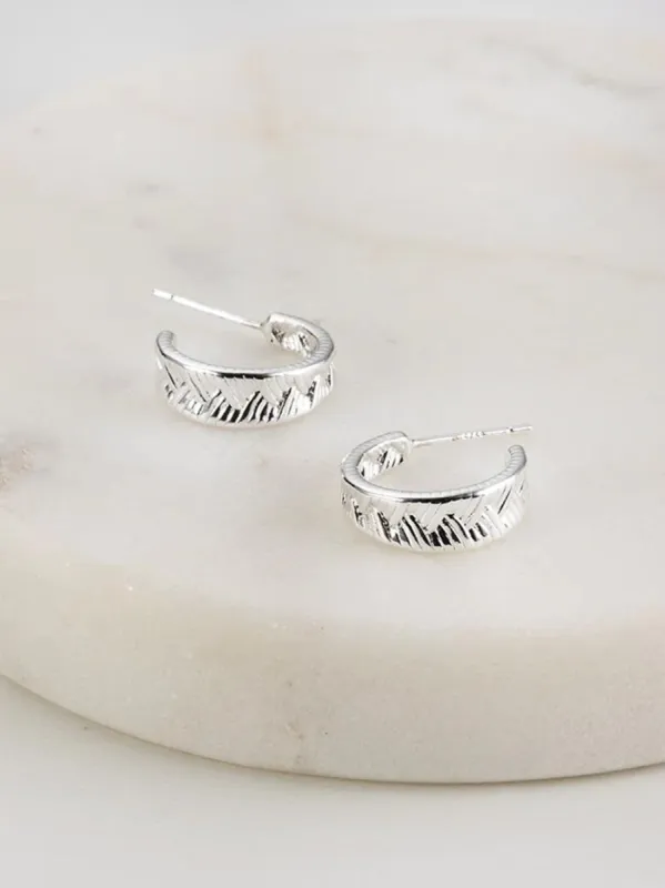 ZAFINO ABI HOOP EARRING sold by ENNI