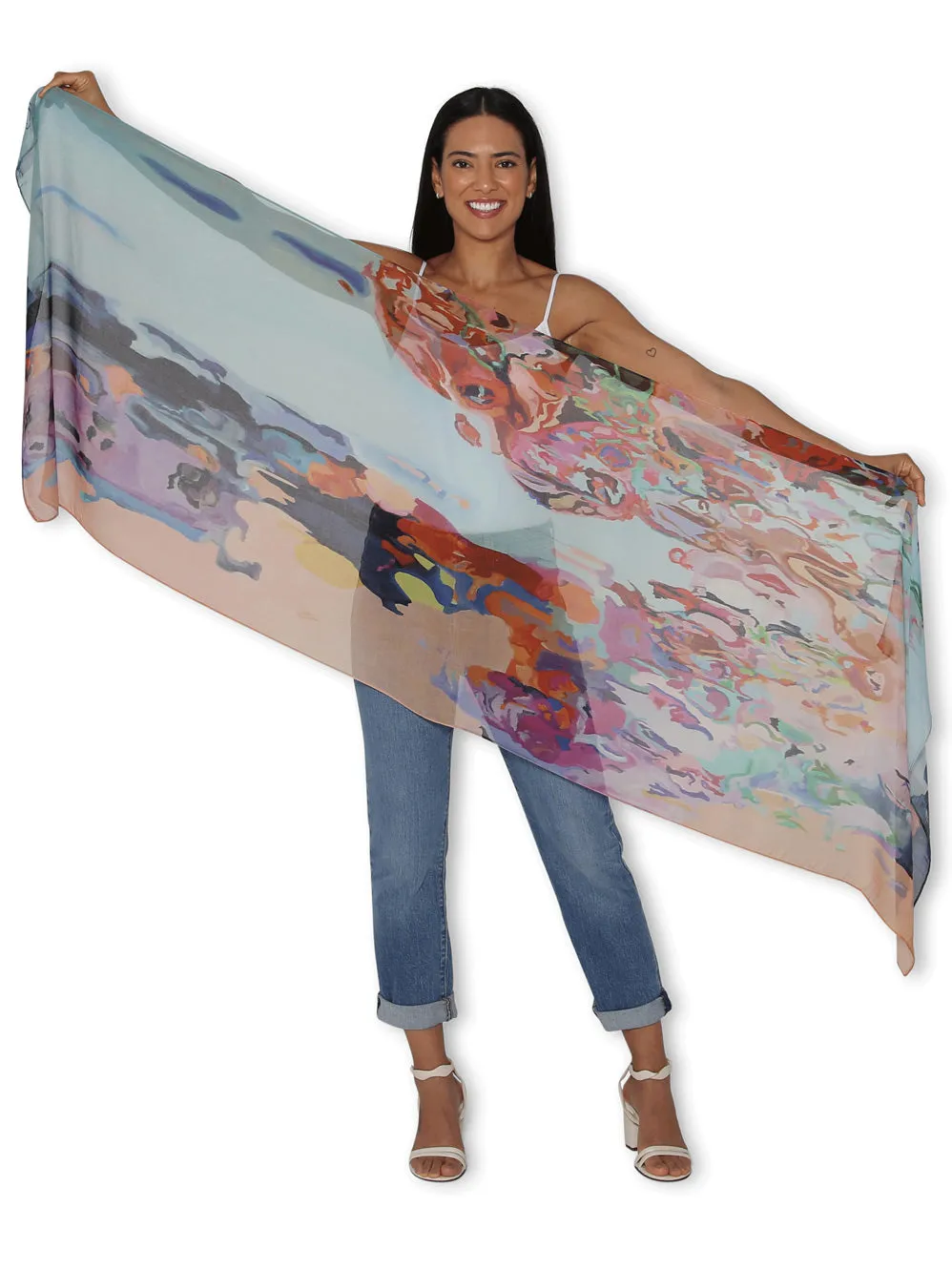 THE ARTISTS LABEL CITY OF MASQUERADES SCARF sold by ENNI product image thumbnail 2