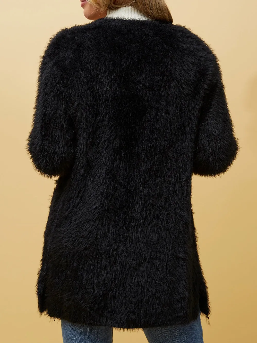 CAROLINE K MORGAN EYELASH LONG CARDI sold by ENNI product image thumbnail 2