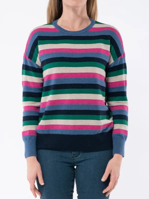 JUMP MULTI STRIPE PULLOVER sold by ENNI