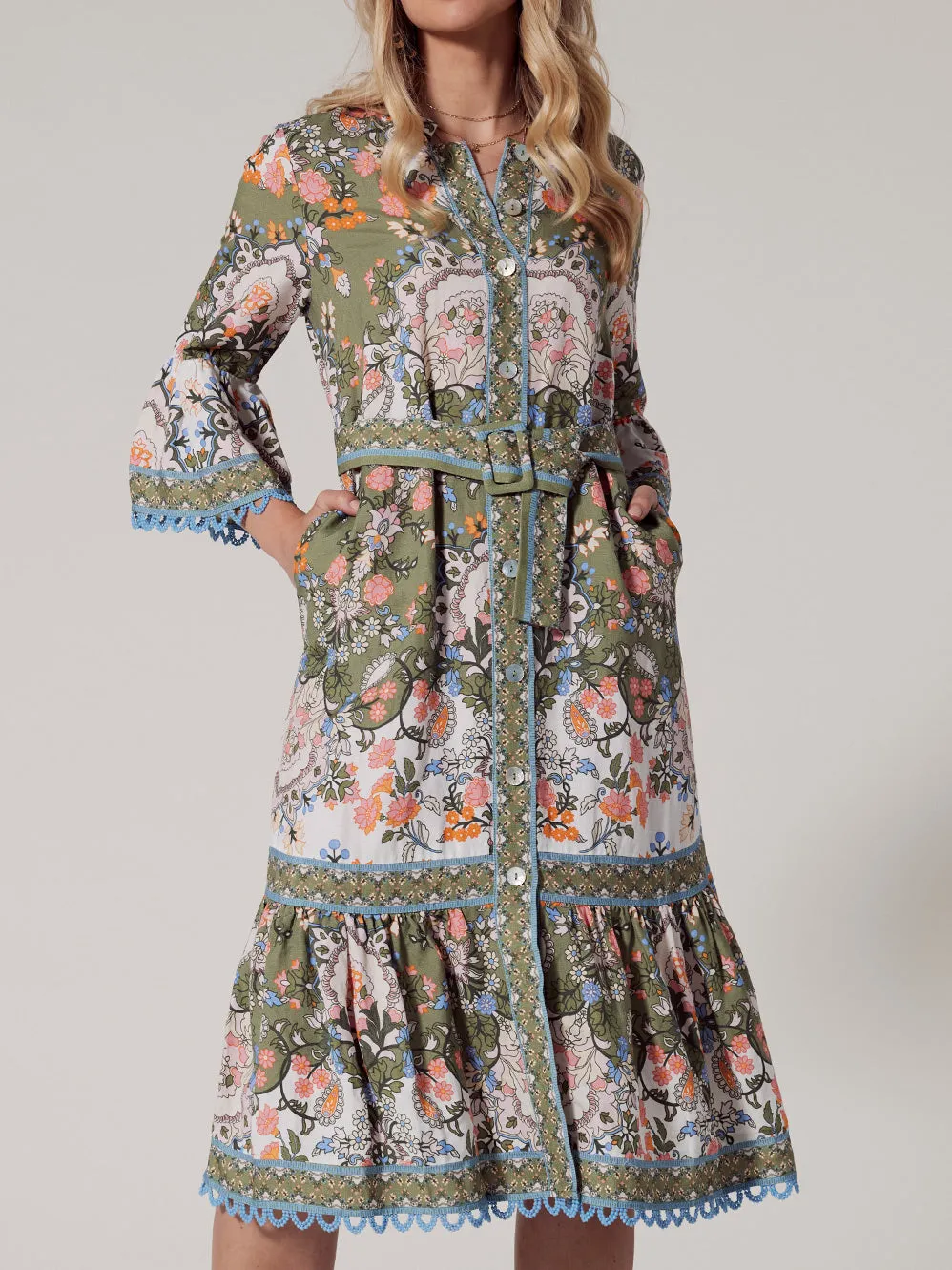 LOOBIE'S STORY SEINA MIDI DRESS sold by ENNI