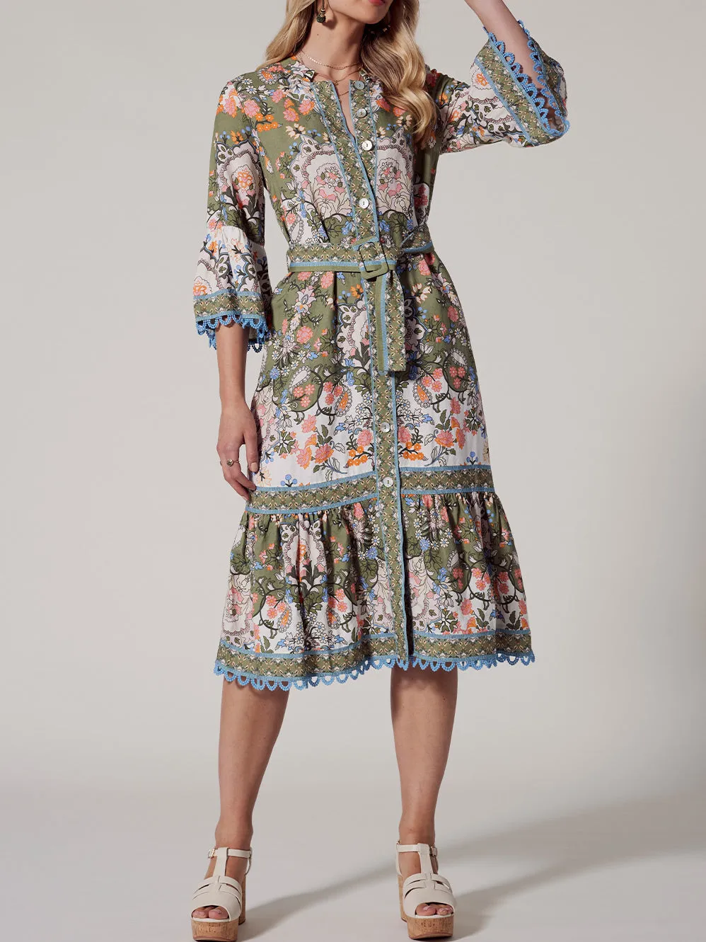 LOOBIE'S STORY SEINA MIDI DRESS sold by ENNI product image thumbnail 3