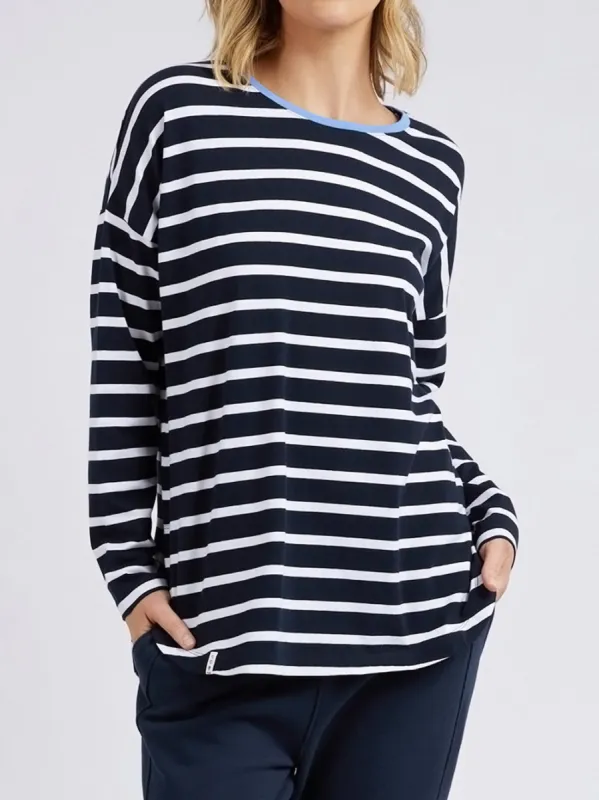 ELM TULLY STRIPE TEE sold by ENNI