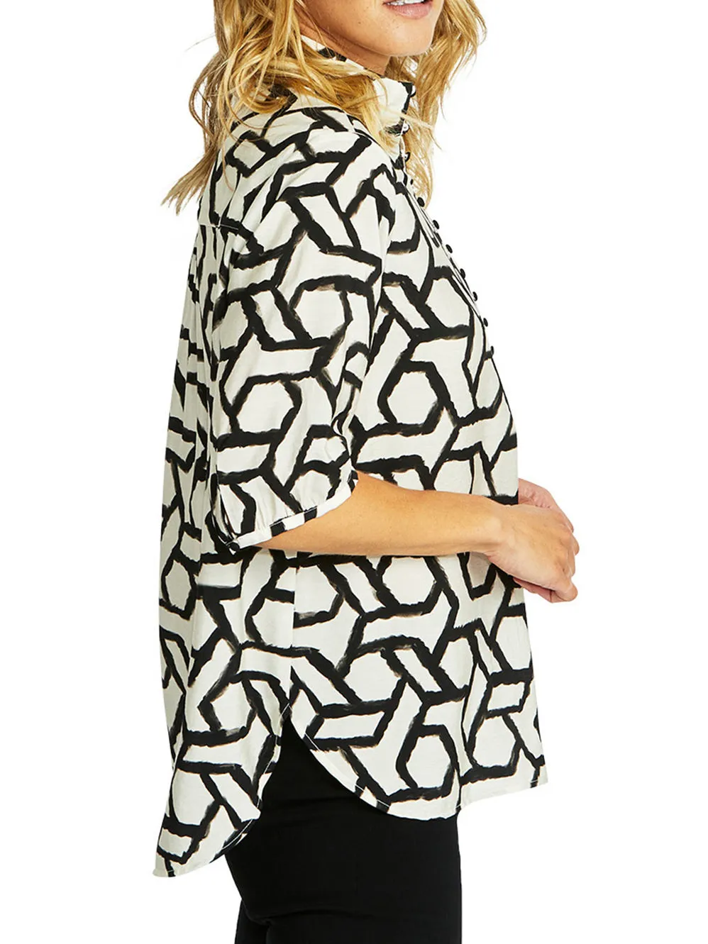 PINGPONG CAMILLE BUTTON TOP sold by ENNI product image thumbnail 2