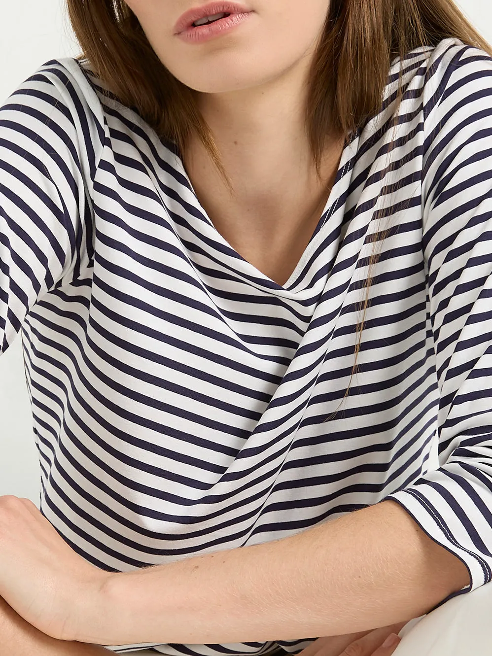 MELA PURDIE RELAXED BOAT NECK sold by ENNI product image thumbnail 3