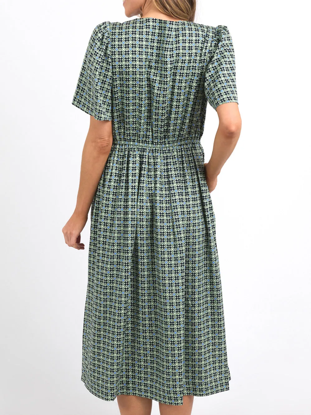 ELM TILE GEO DRESS sold by ENNI product image thumbnail 4