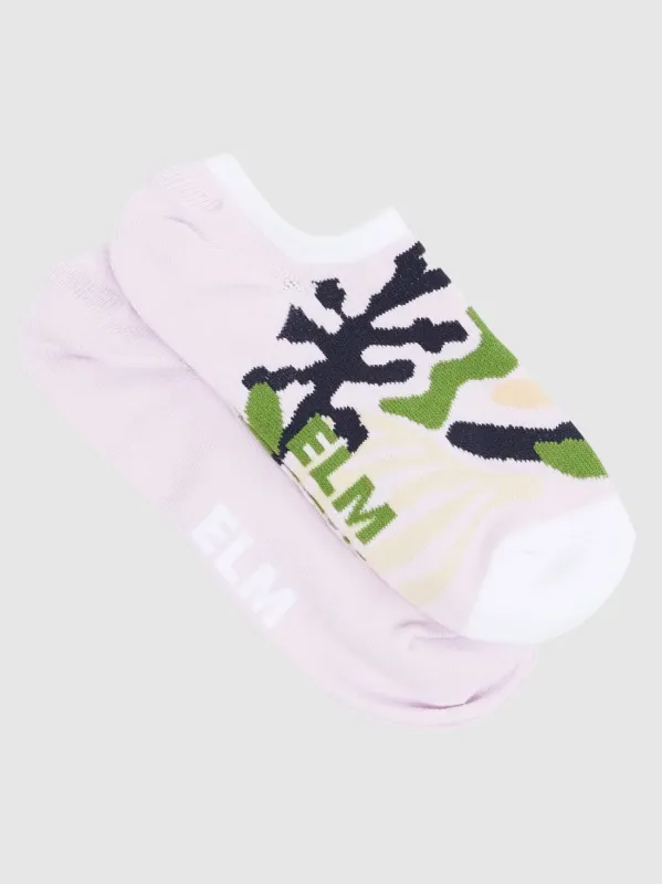 ELM 2 PACK NO SHOW SOCKS sold by ENNI