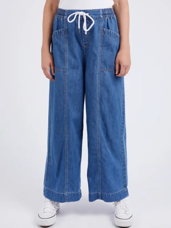 ELM ALOURA WIDE LEG JEAN sold by ENNI