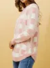 CAROLINE K MORGAN CHECK KNIT sold by ENNI