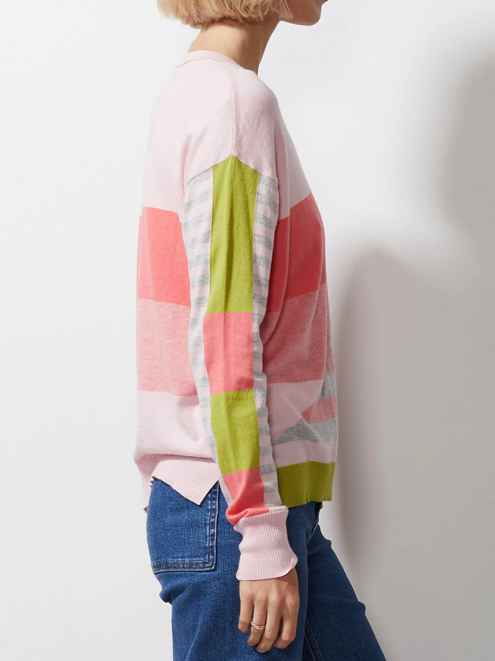 ZAKET & PLOVER DIAGONAL STRIPE JUMPER sold by ENNI product image thumbnail 5