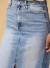 CAROLINE K MORGAN MIDI DENIM SKIRT sold by ENNI