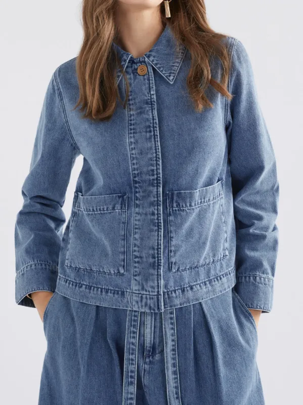 ELK ARBET DENIM JACKET made by ENNI