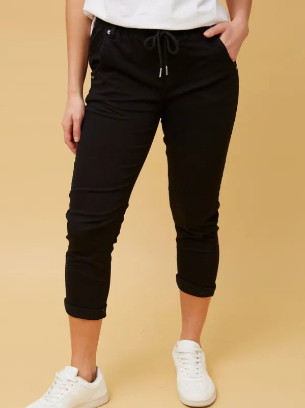 CAROLINE K MORGAN SKINNY JOGGER PANT sold by ENNI