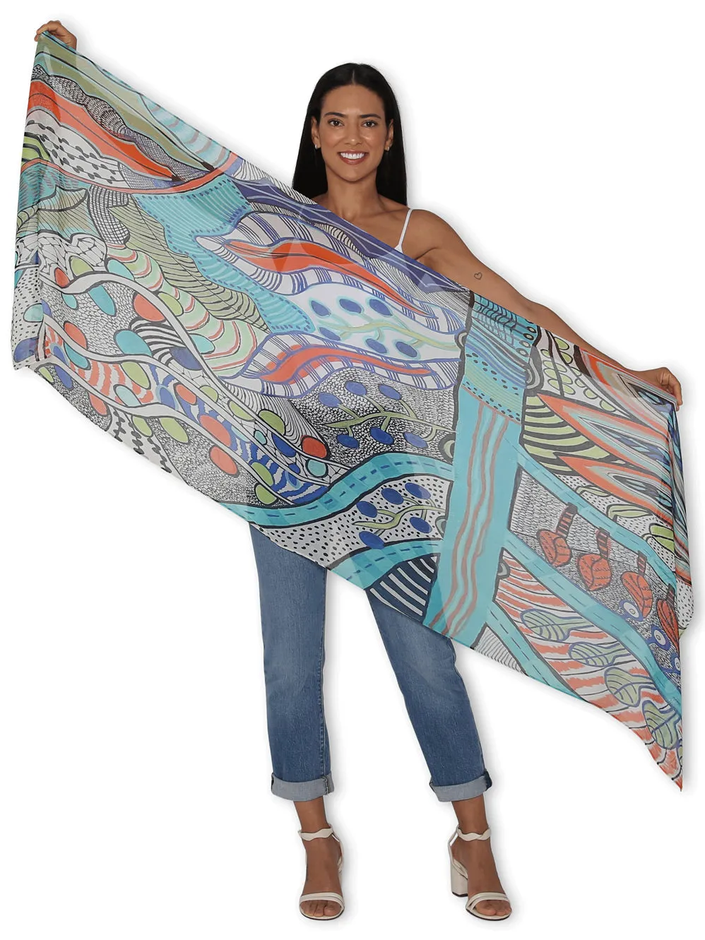 THE ARTISTS LABEL GROWTH SCARF sold by ENNI product image thumbnail 2