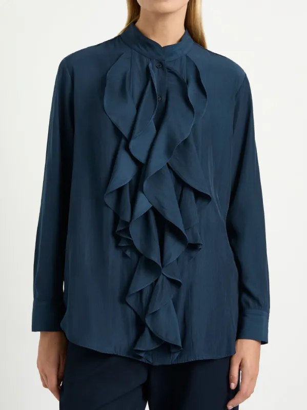 MELA PURDIE RIPPLE BLOUSE sold by ENNI