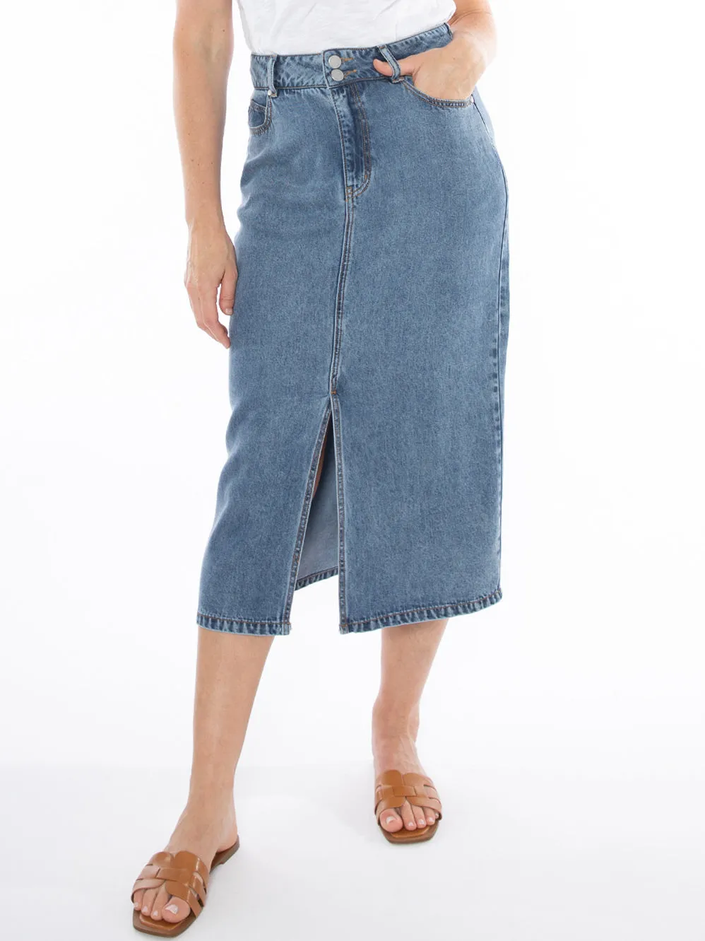 JUMP DENIM SKIRT sold by ENNI product image thumbnail 2