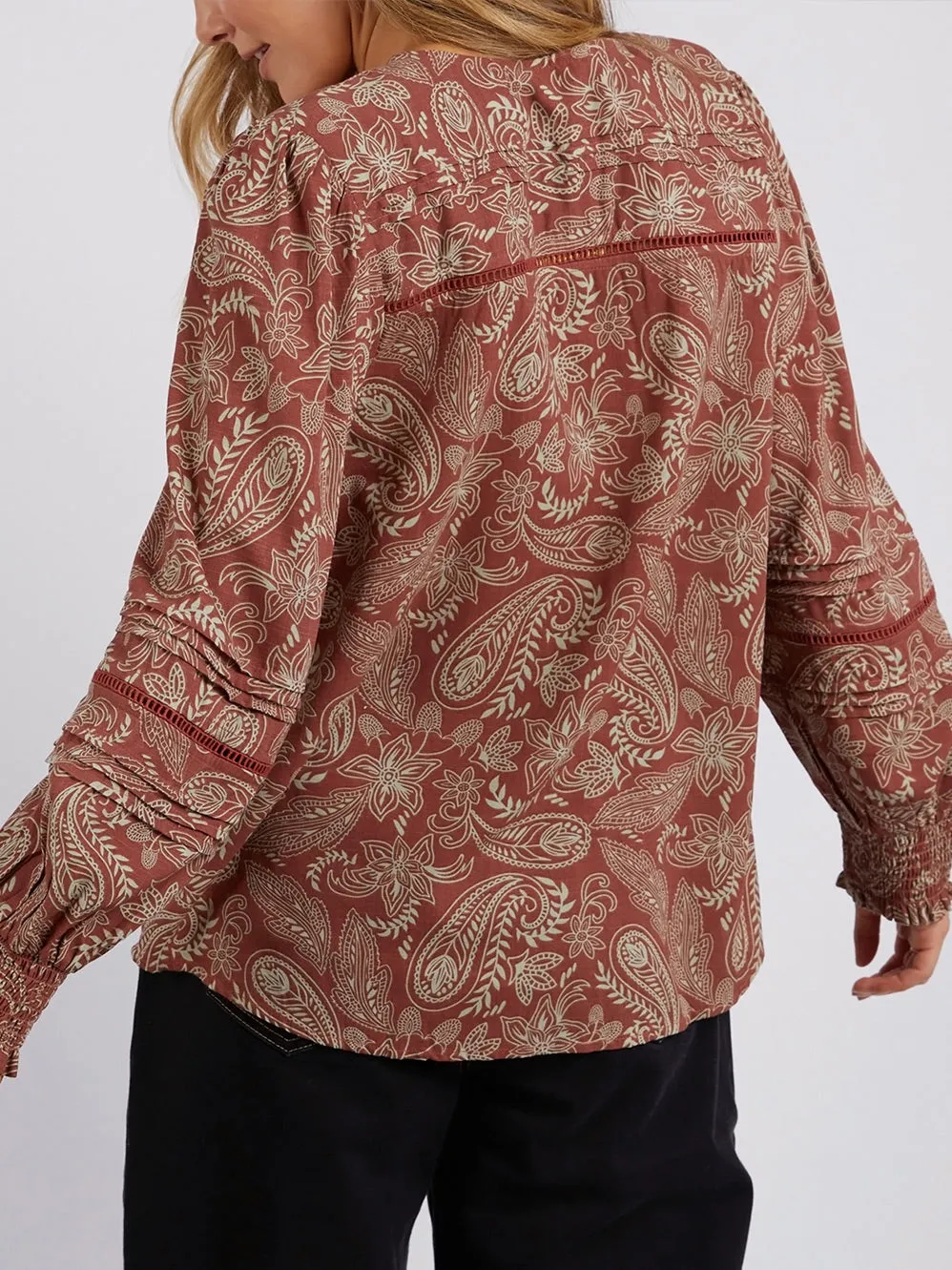 FOXWOOD JULIETTE PAISLEY TOP sold by ENNI product image thumbnail 4