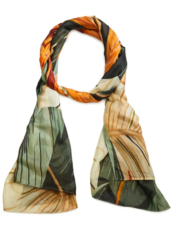 THE SCARF COMPANY BEC SILK SCARF sold by ENNI
