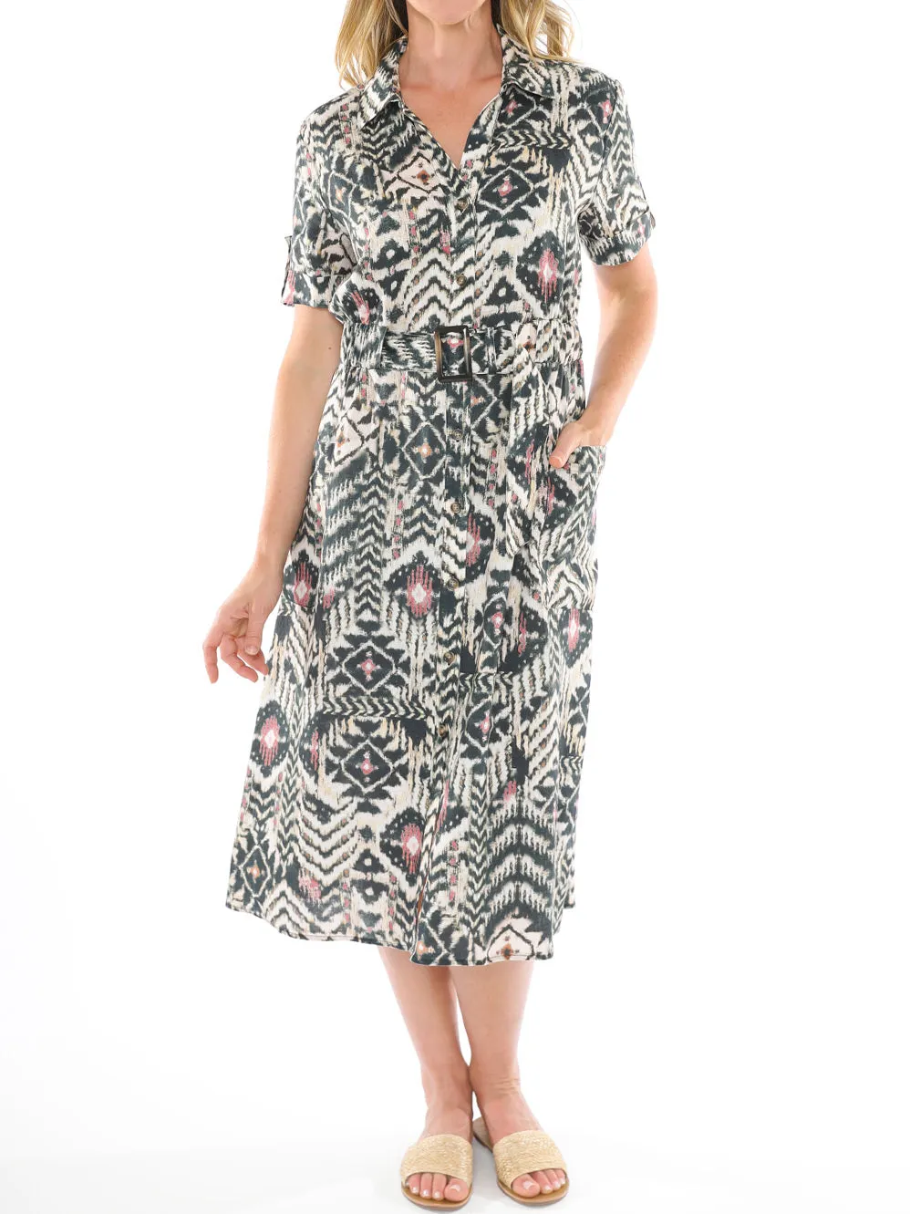 JUMP TRIBAL PRINT DRESS sold by ENNI product image thumbnail 2