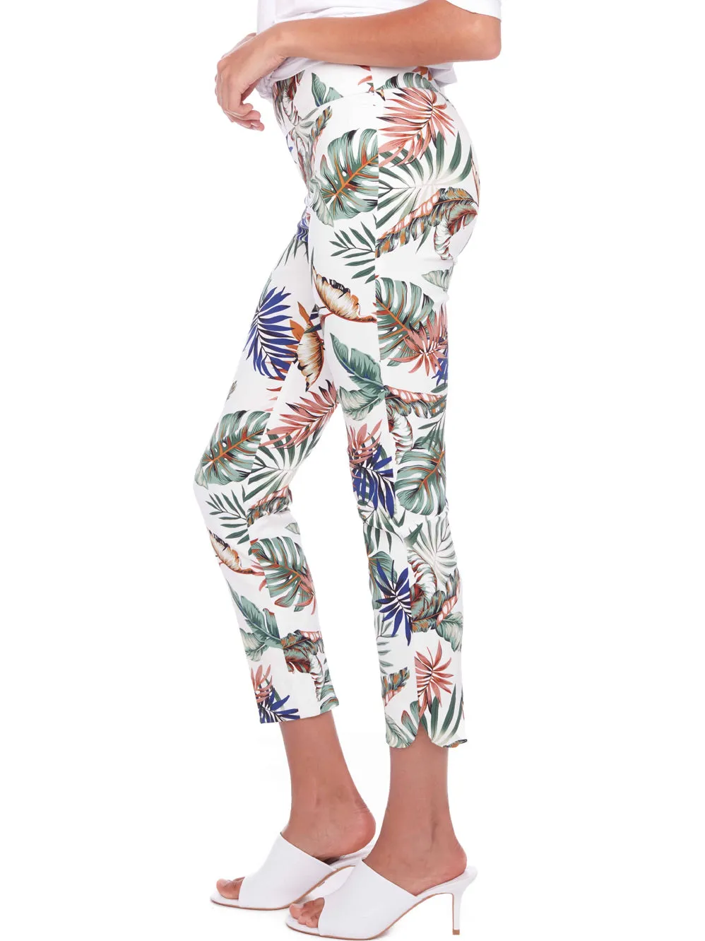 UP! PETAL-SLIT TECHNO ANKLE PANT sold by ENNI product image thumbnail 2