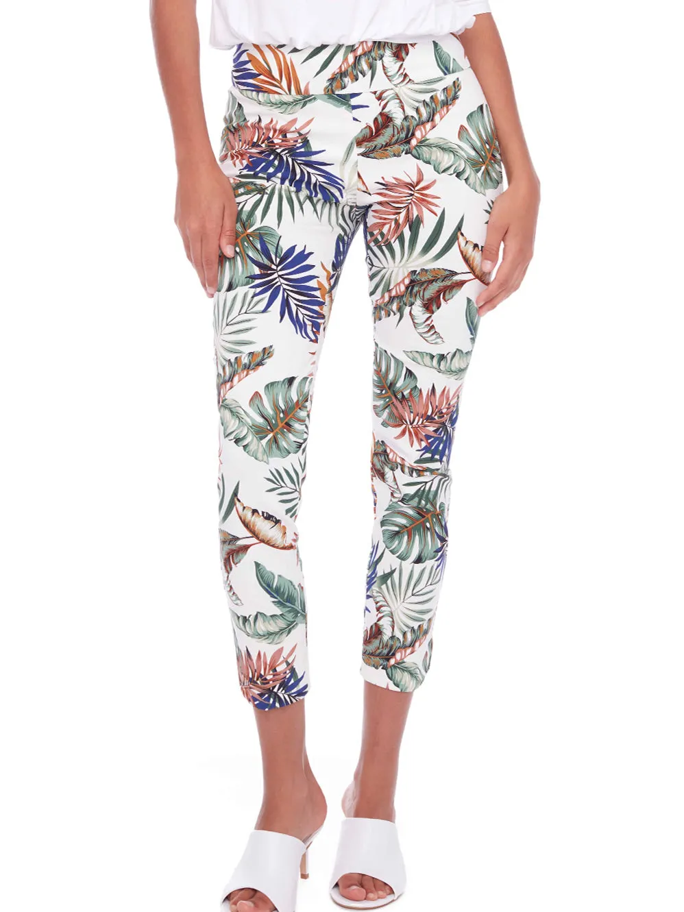 UP! PETAL-SLIT TECHNO ANKLE PANT sold by ENNI