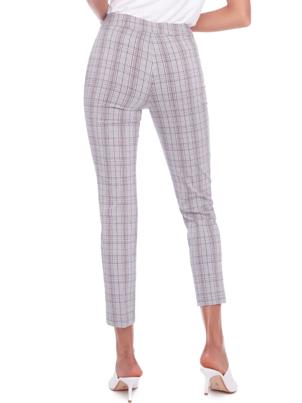 UP! PLAID TECHNO ANKLE PANT sold by ENNI product image thumbnail 4