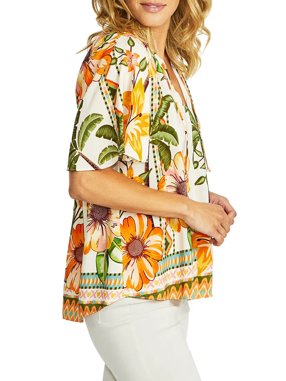 PINGPONG IPANEMA BELL SLEEVE BLOUSE sold by ENNI product image thumbnail 2