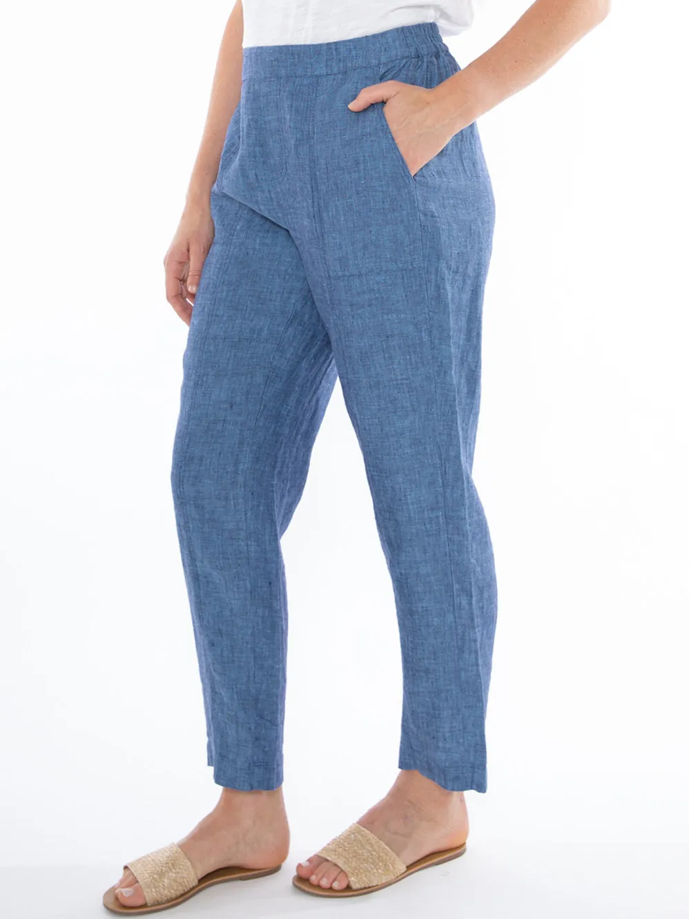 JUMP LINEN BASIC PANT sold by ENNI product image thumbnail 2