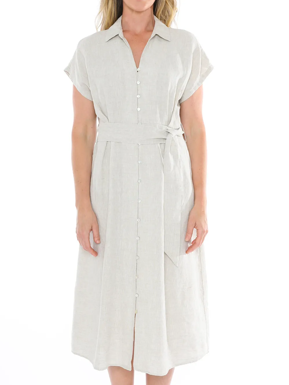 JUMP BUTTON UP DRESS sold by ENNI