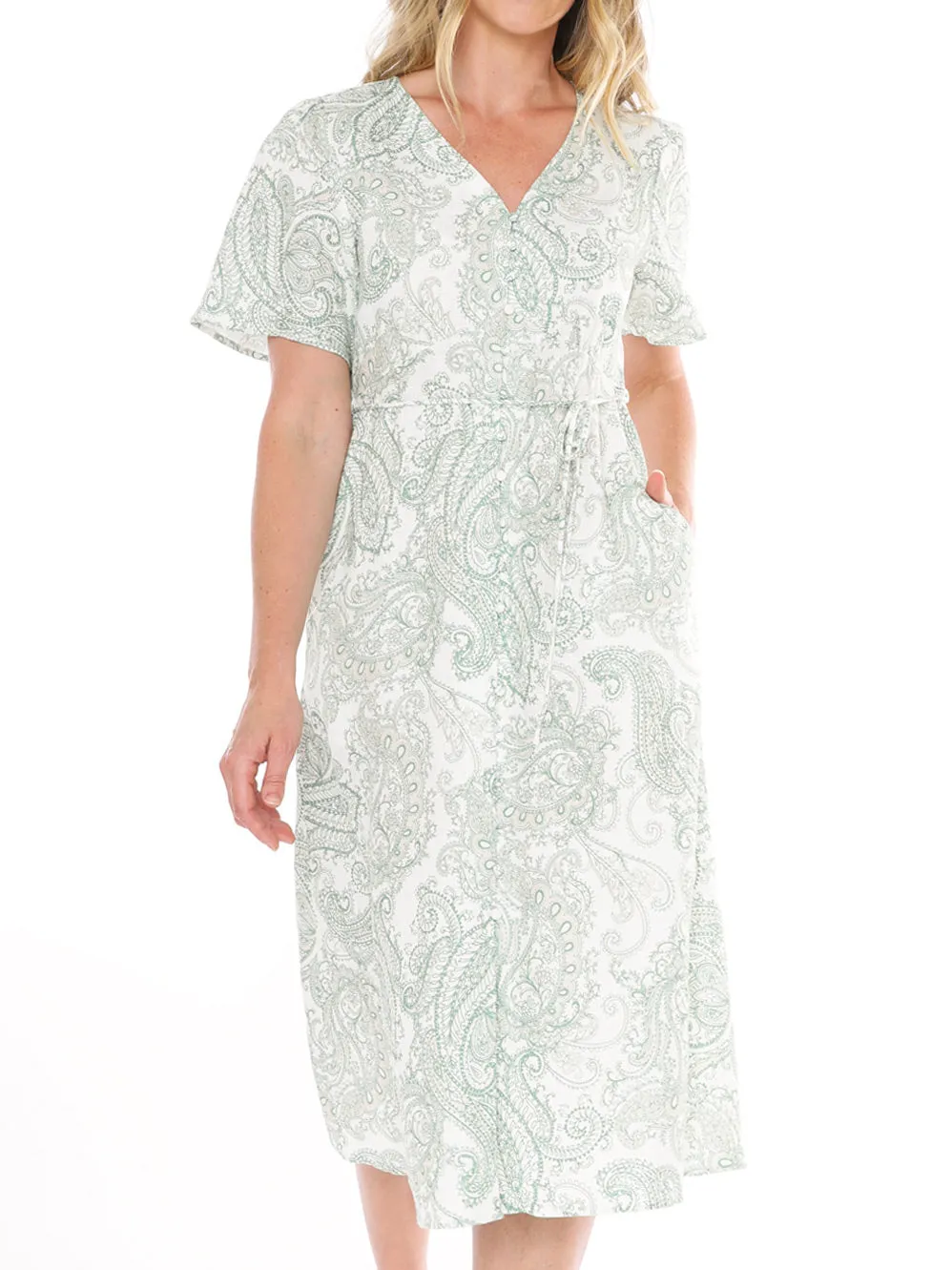 JUMP PAISLEY DRESS sold by ENNI