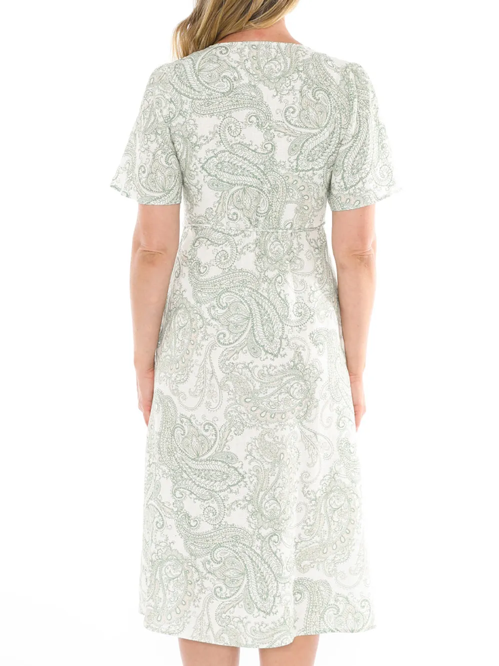 JUMP PAISLEY DRESS sold by ENNI product image thumbnail 4