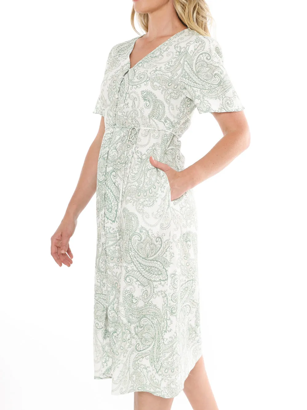 JUMP PAISLEY DRESS sold by ENNI product image thumbnail 3