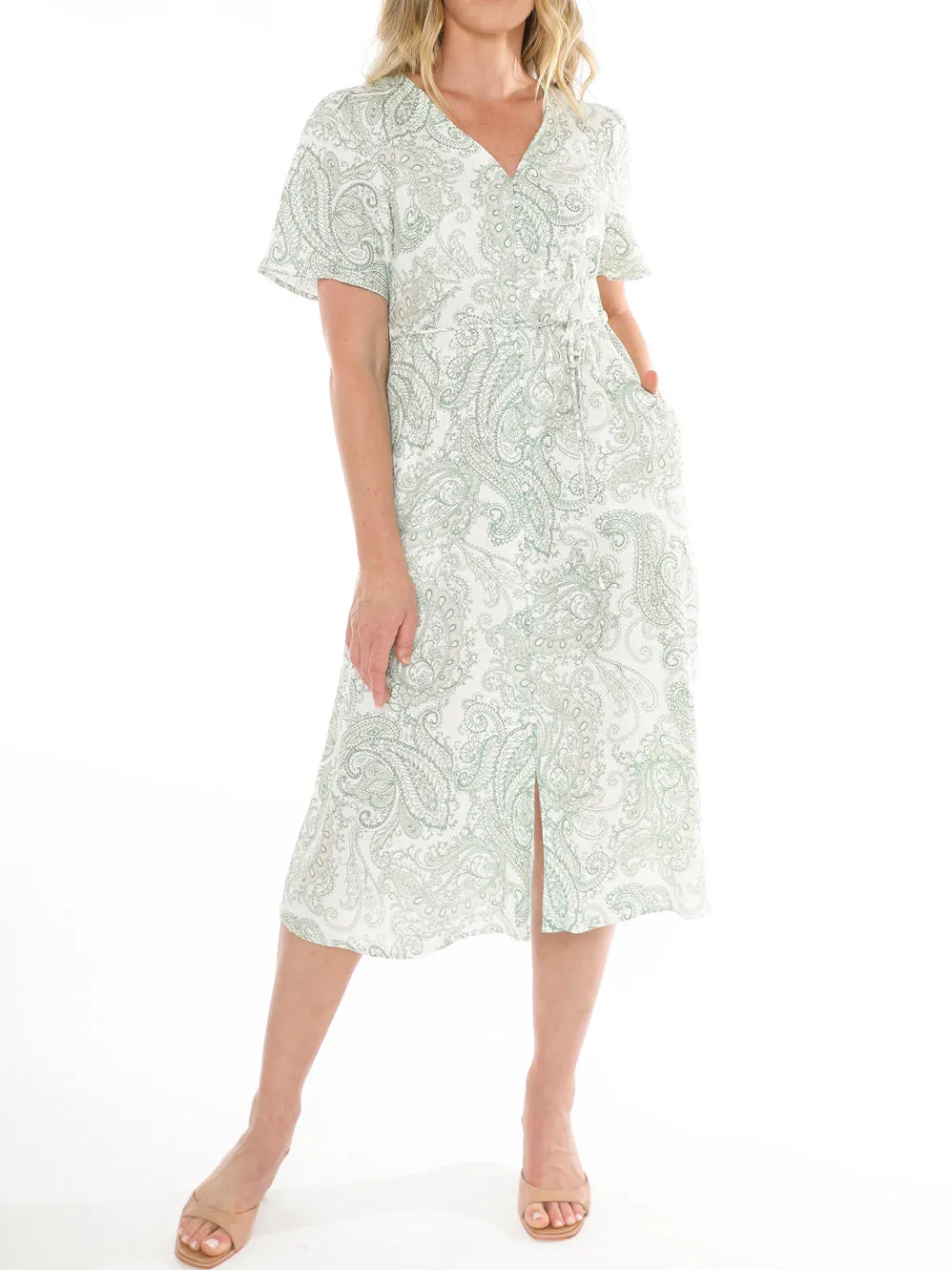 JUMP PAISLEY DRESS sold by ENNI product image thumbnail 2