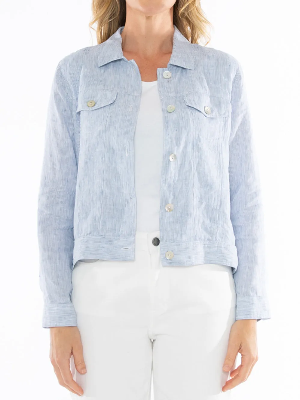 JUMP CORE STRIPE JACKET sold by ENNI