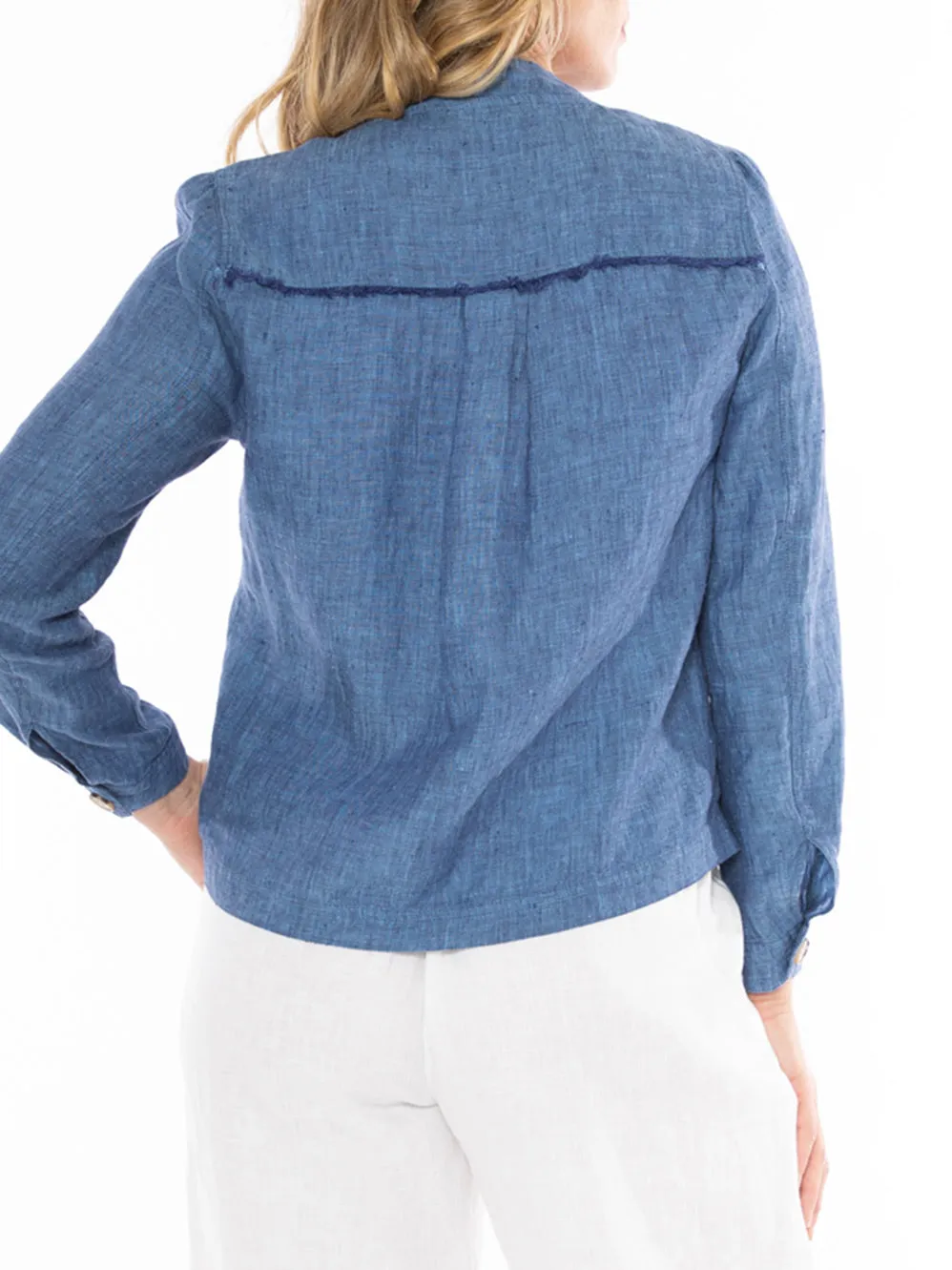 JUMP LINEN JACKET sold by ENNI product image thumbnail 3