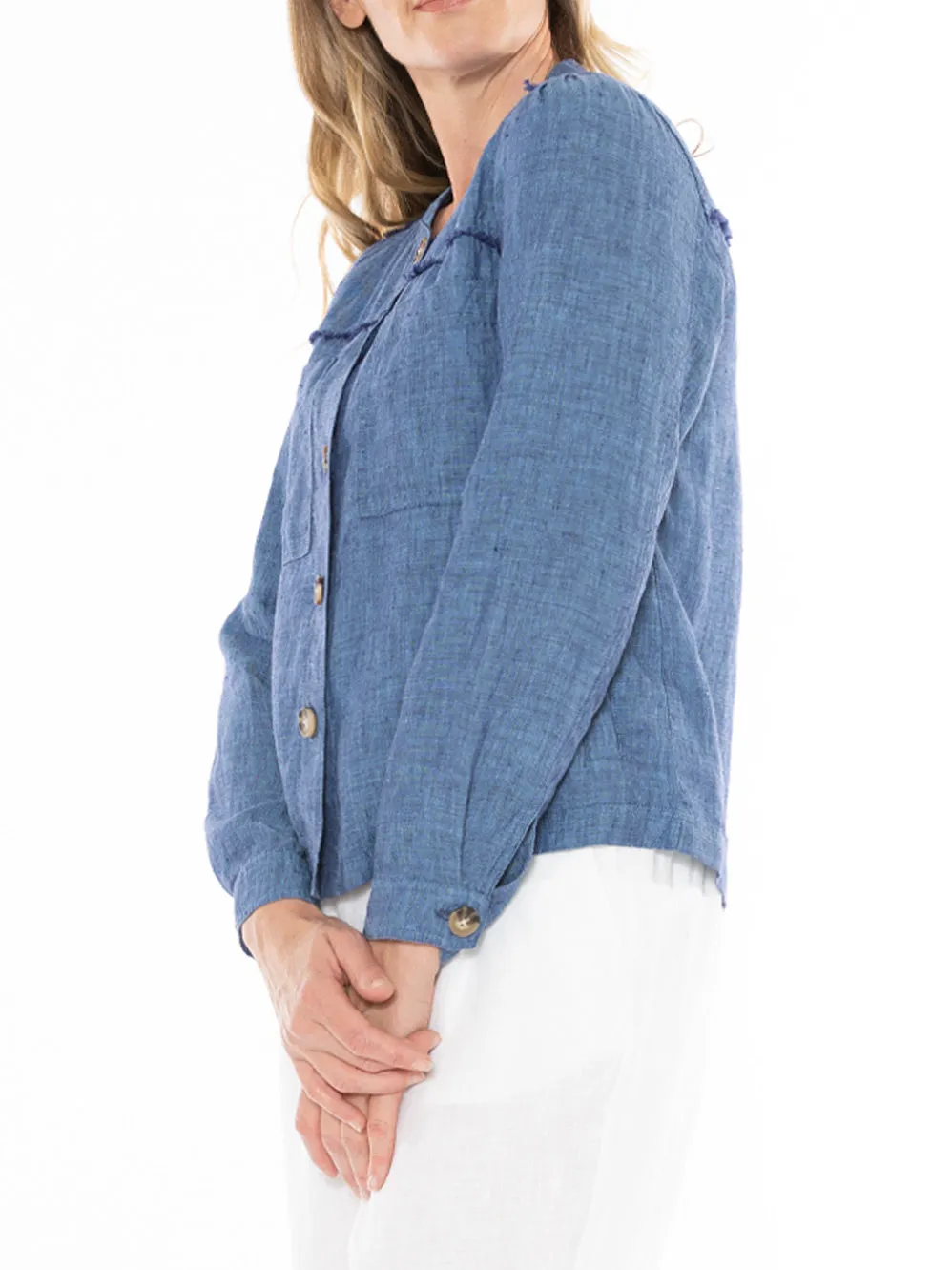 JUMP LINEN JACKET sold by ENNI product image thumbnail 2