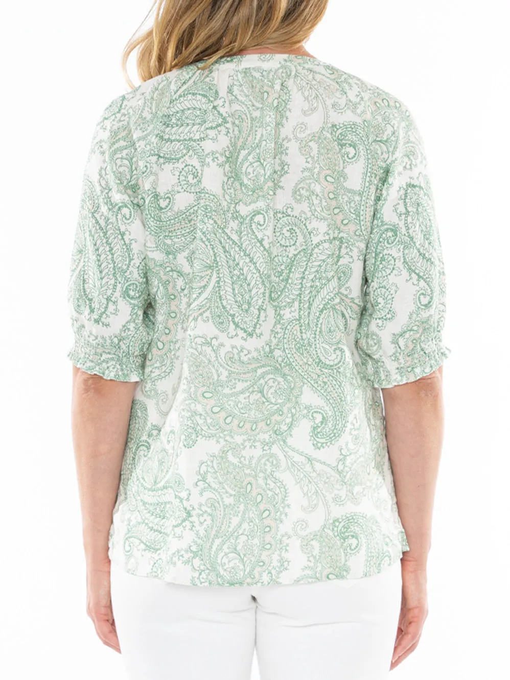 JUMP PAISLEY PRINT TOP sold by ENNI product image thumbnail 3