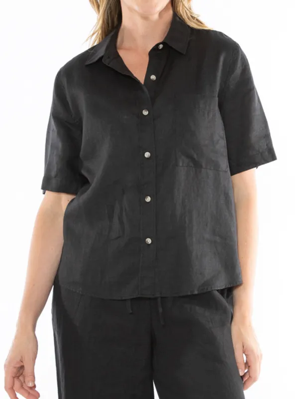 JUMP LINEN SHIRT sold by ENNI