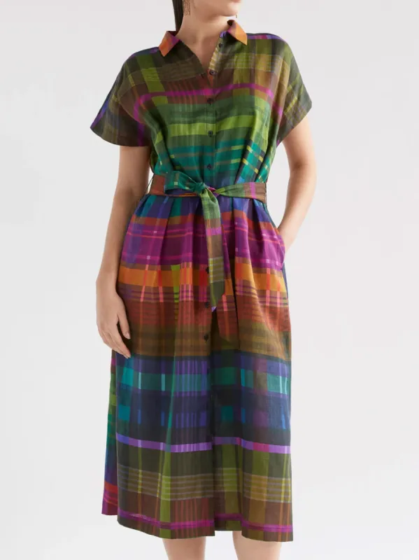 ELK TILKO LINEN SHIRT DRESS sold by ENNI